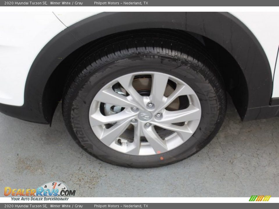 2020 Hyundai Tucson SE Winter White / Gray Photo #5