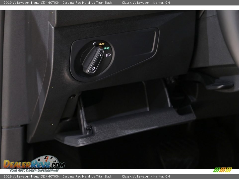 2019 Volkswagen Tiguan SE 4MOTION Cardinal Red Metallic / Titan Black Photo #5