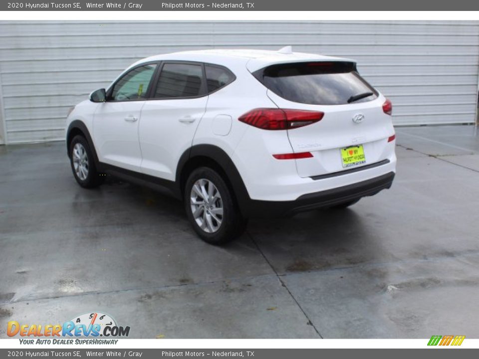 2020 Hyundai Tucson SE Winter White / Gray Photo #6