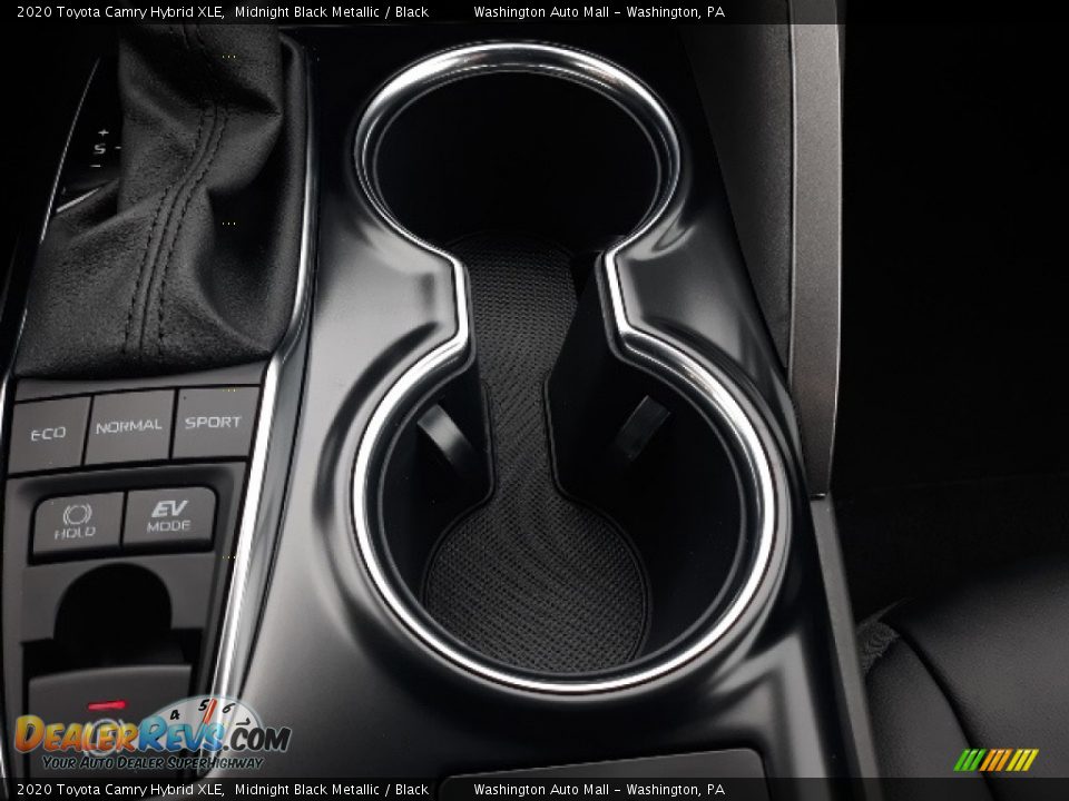 2020 Toyota Camry Hybrid XLE Midnight Black Metallic / Black Photo #20