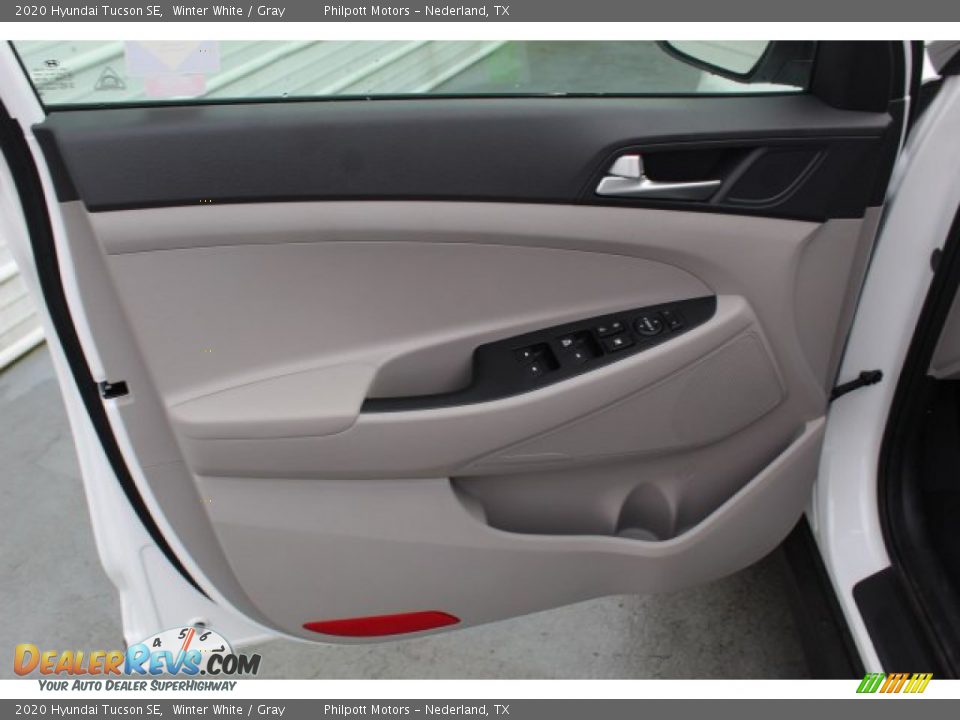 2020 Hyundai Tucson SE Winter White / Gray Photo #9