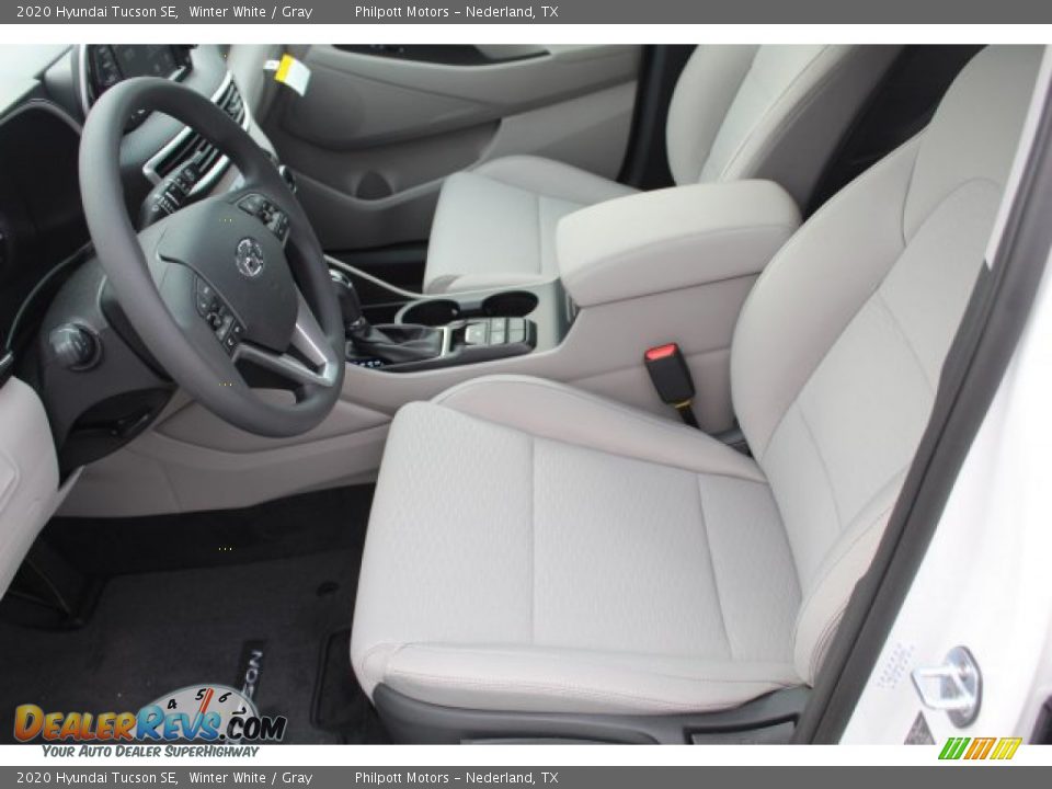 2020 Hyundai Tucson SE Winter White / Gray Photo #10