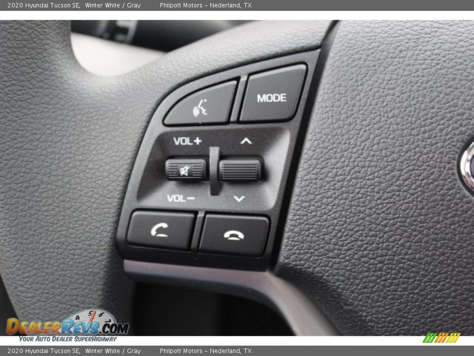2020 Hyundai Tucson SE Winter White / Gray Photo #11