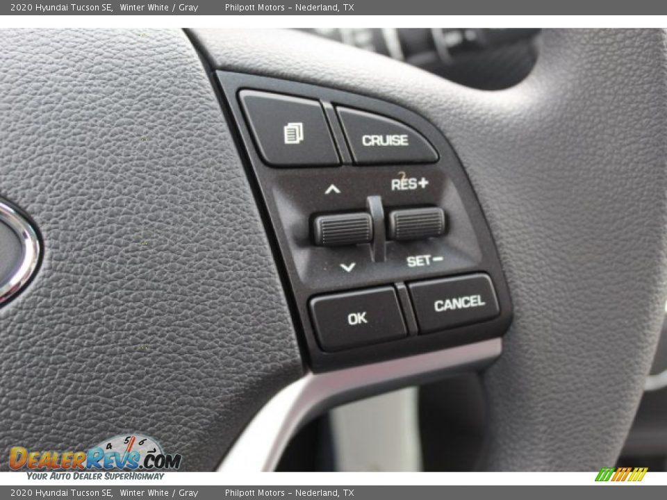 2020 Hyundai Tucson SE Winter White / Gray Photo #12