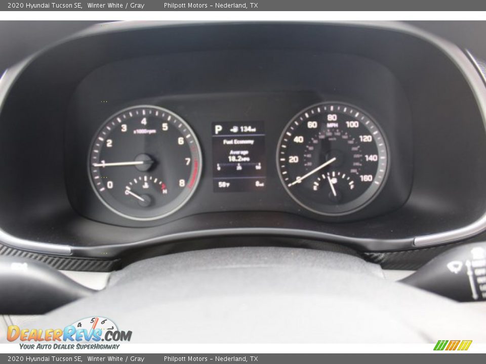 2020 Hyundai Tucson SE Winter White / Gray Photo #13