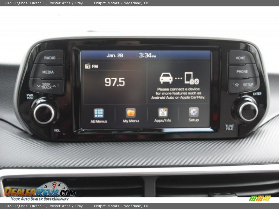 2020 Hyundai Tucson SE Winter White / Gray Photo #15