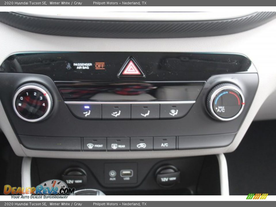 2020 Hyundai Tucson SE Winter White / Gray Photo #16