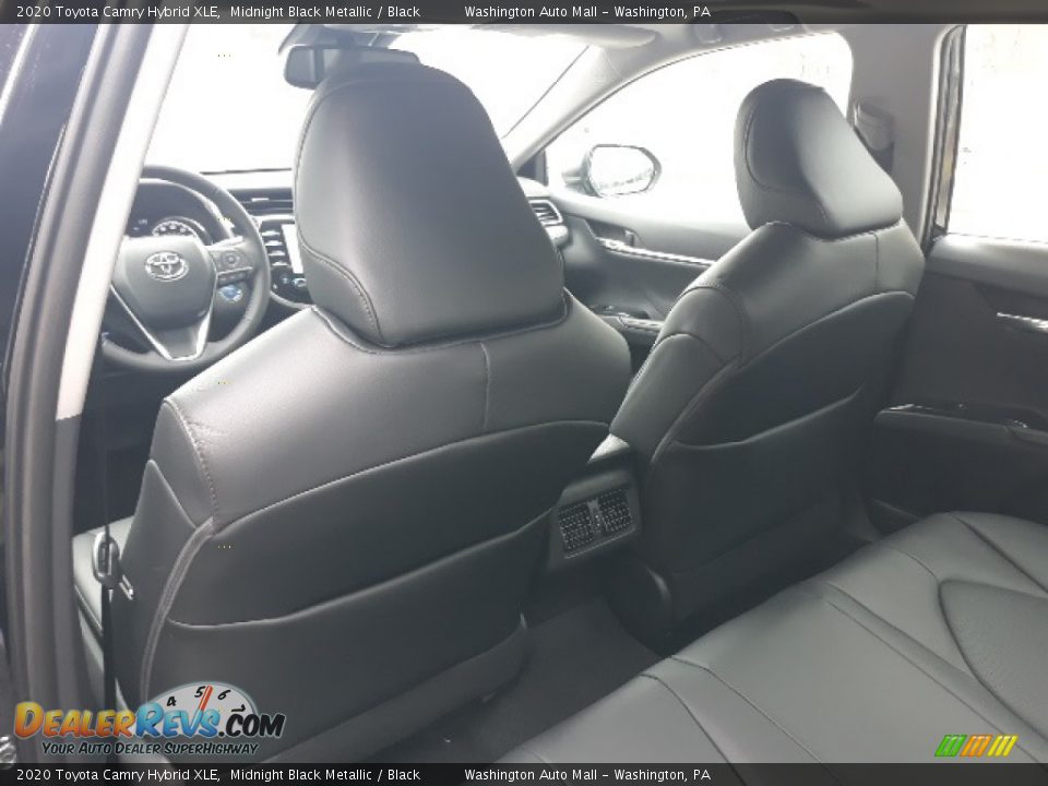 2020 Toyota Camry Hybrid XLE Midnight Black Metallic / Black Photo #29