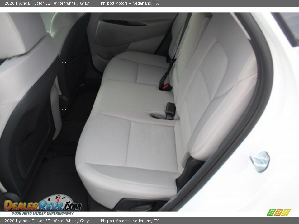 2020 Hyundai Tucson SE Winter White / Gray Photo #19