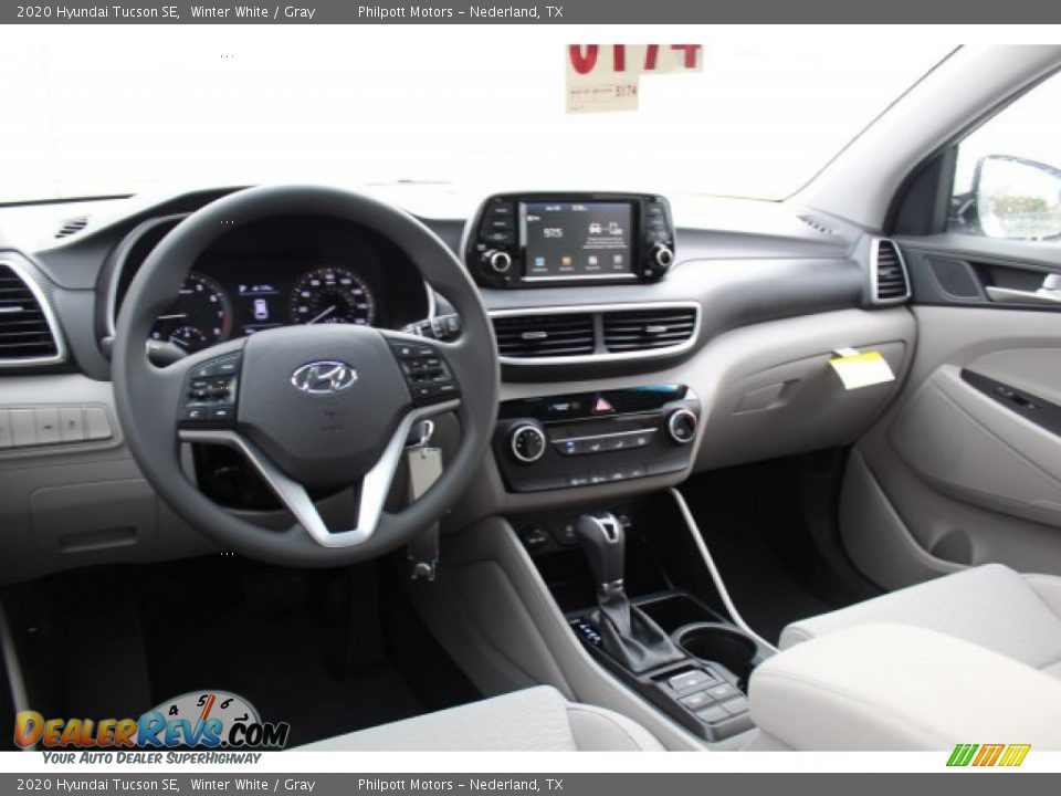 2020 Hyundai Tucson SE Winter White / Gray Photo #20