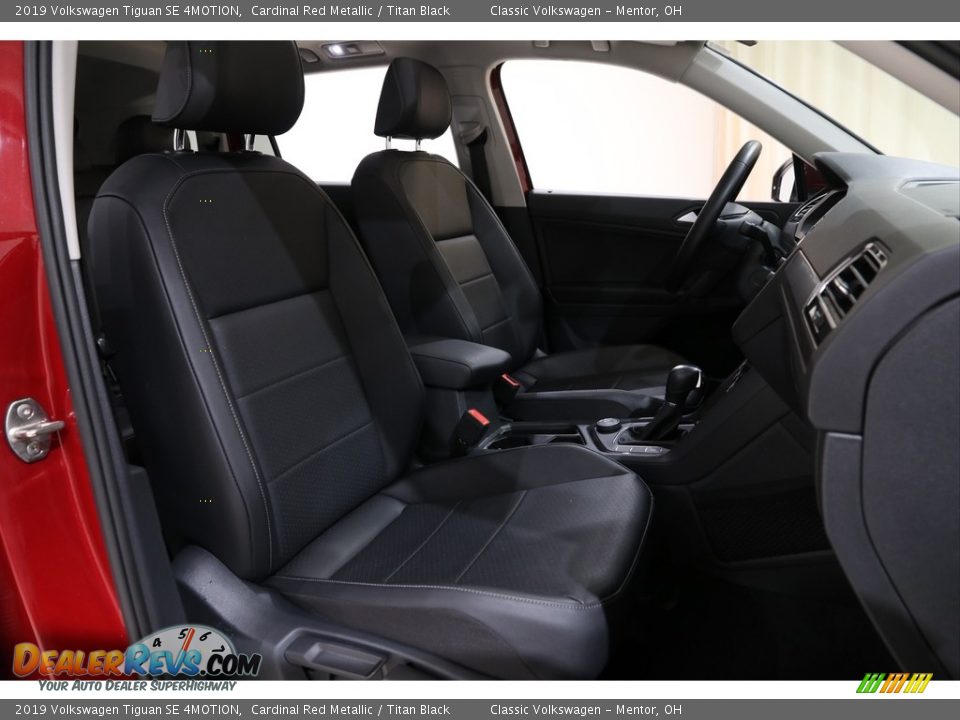 2019 Volkswagen Tiguan SE 4MOTION Cardinal Red Metallic / Titan Black Photo #21