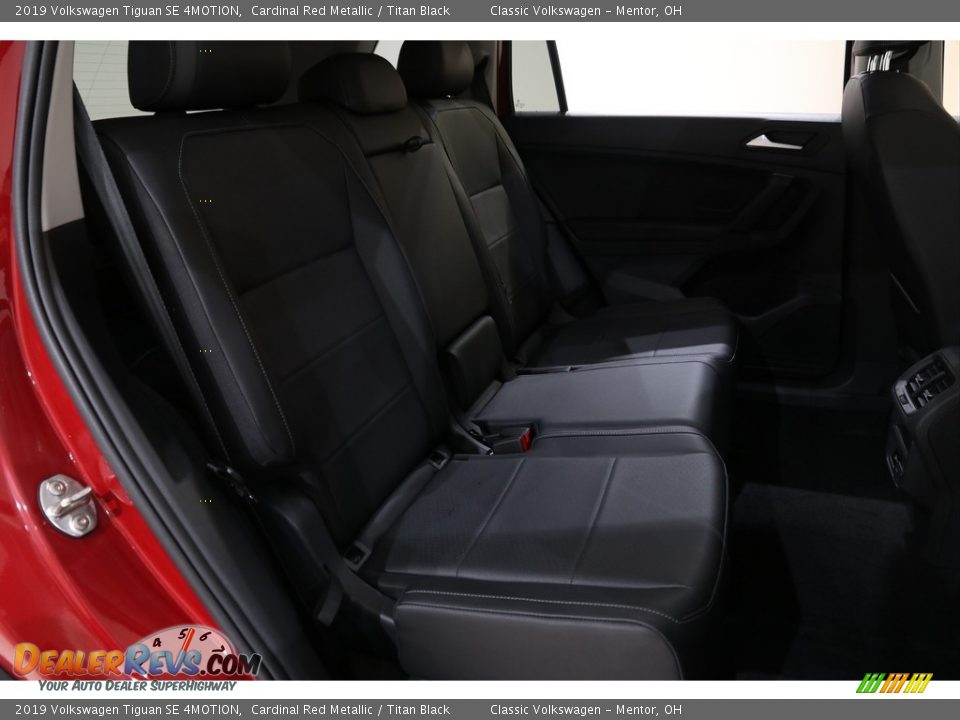 2019 Volkswagen Tiguan SE 4MOTION Cardinal Red Metallic / Titan Black Photo #22