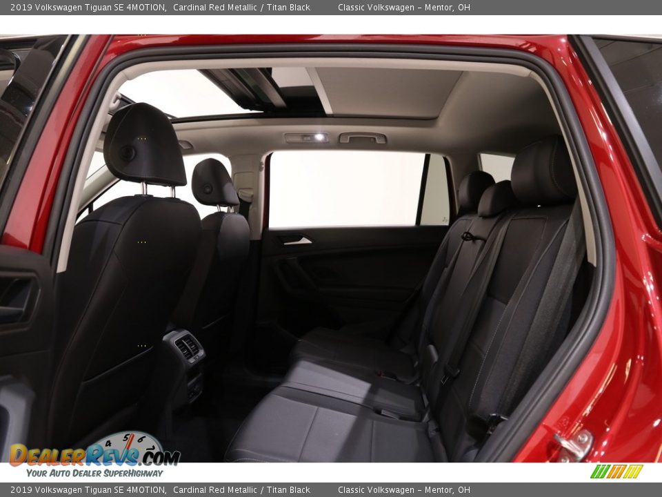 2019 Volkswagen Tiguan SE 4MOTION Cardinal Red Metallic / Titan Black Photo #23