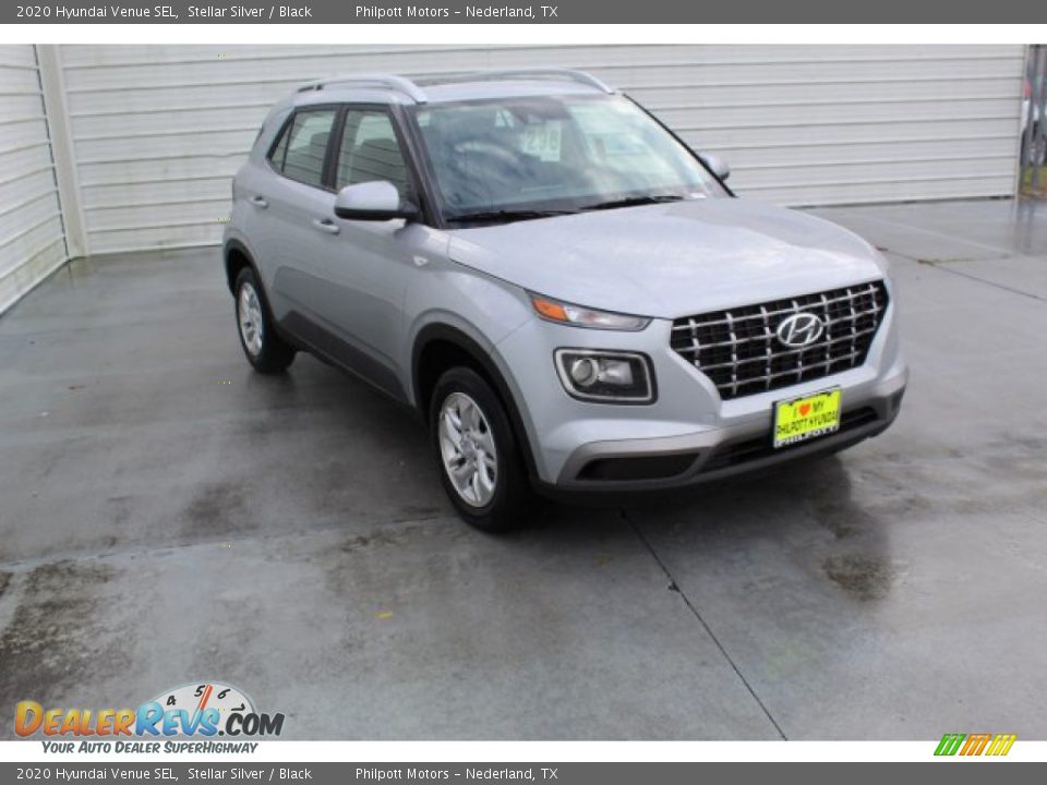 2020 Hyundai Venue SEL Stellar Silver / Black Photo #2