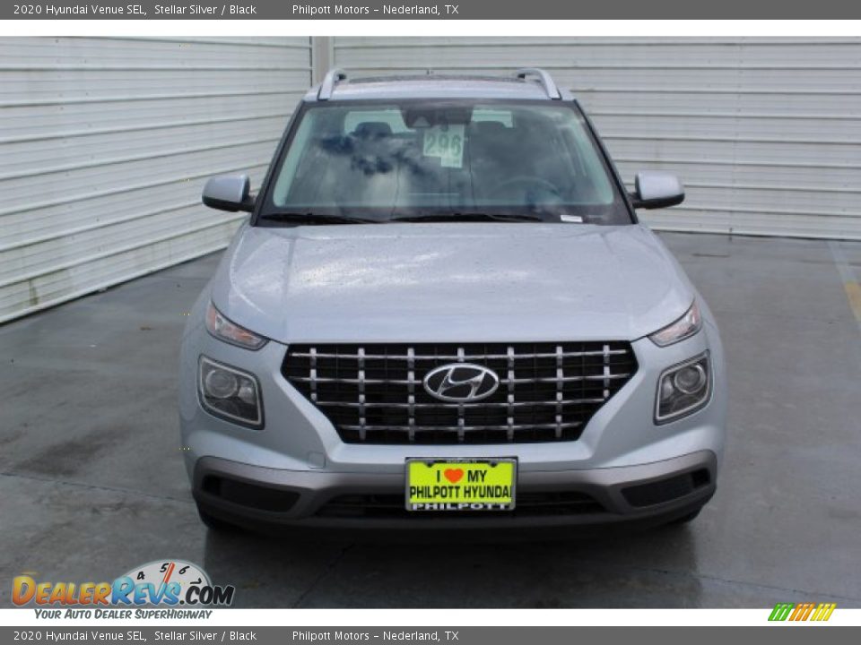 2020 Hyundai Venue SEL Stellar Silver / Black Photo #3