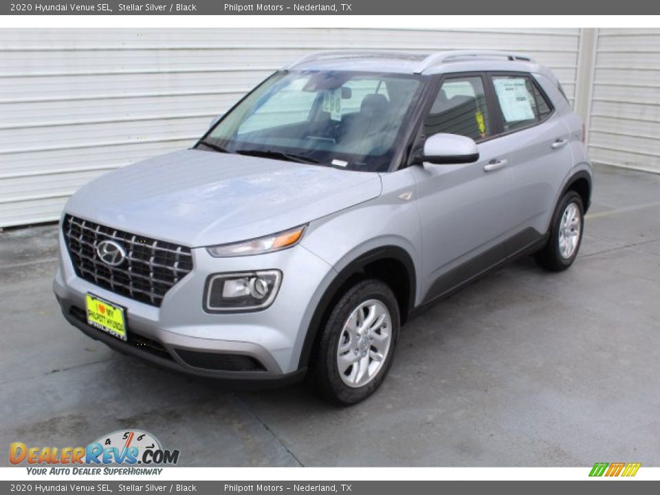 2020 Hyundai Venue SEL Stellar Silver / Black Photo #4