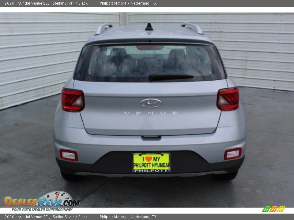 2020 Hyundai Venue SEL Stellar Silver / Black Photo #7
