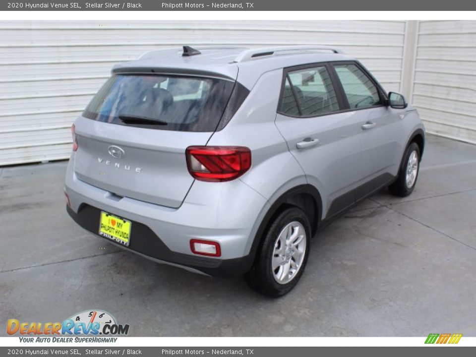 2020 Hyundai Venue SEL Stellar Silver / Black Photo #8