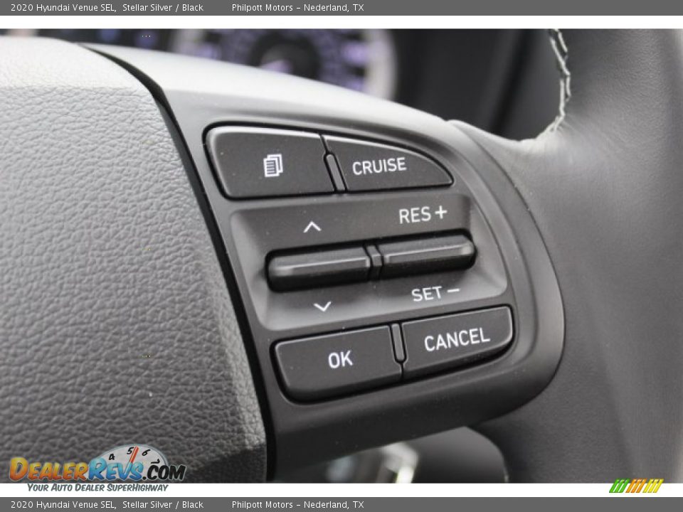2020 Hyundai Venue SEL Stellar Silver / Black Photo #12