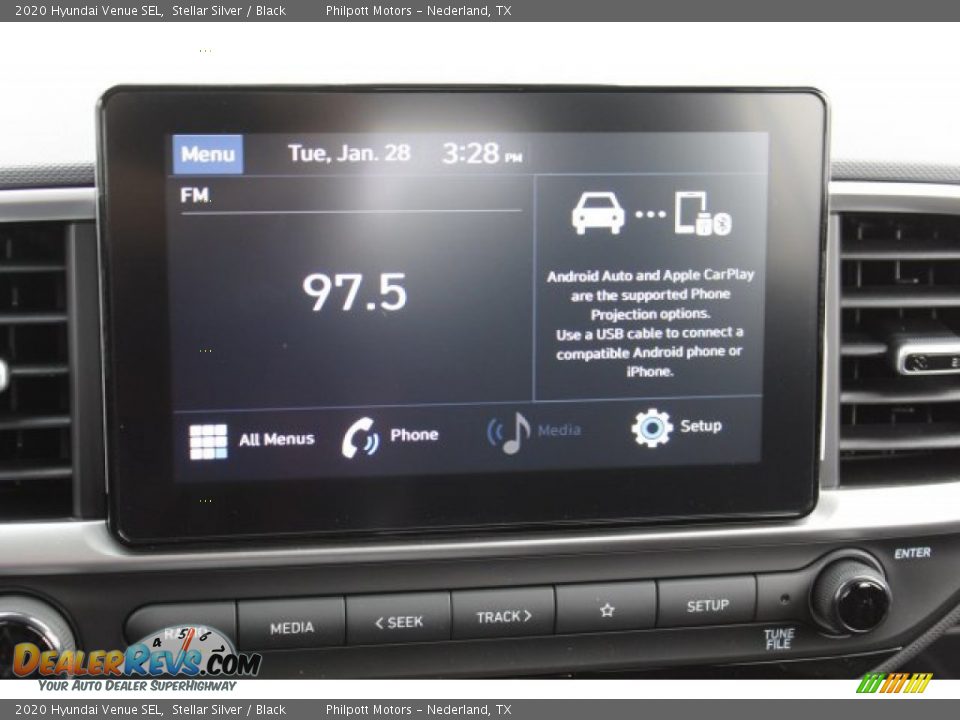 2020 Hyundai Venue SEL Stellar Silver / Black Photo #15
