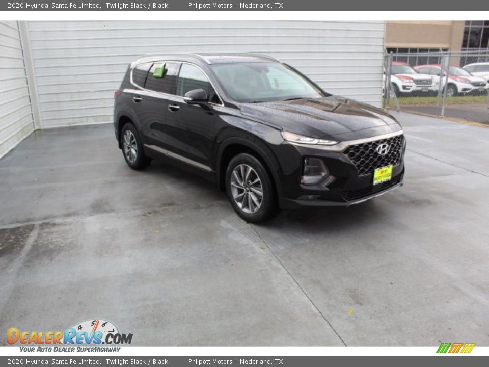 2020 Hyundai Santa Fe Limited Twilight Black / Black Photo #2