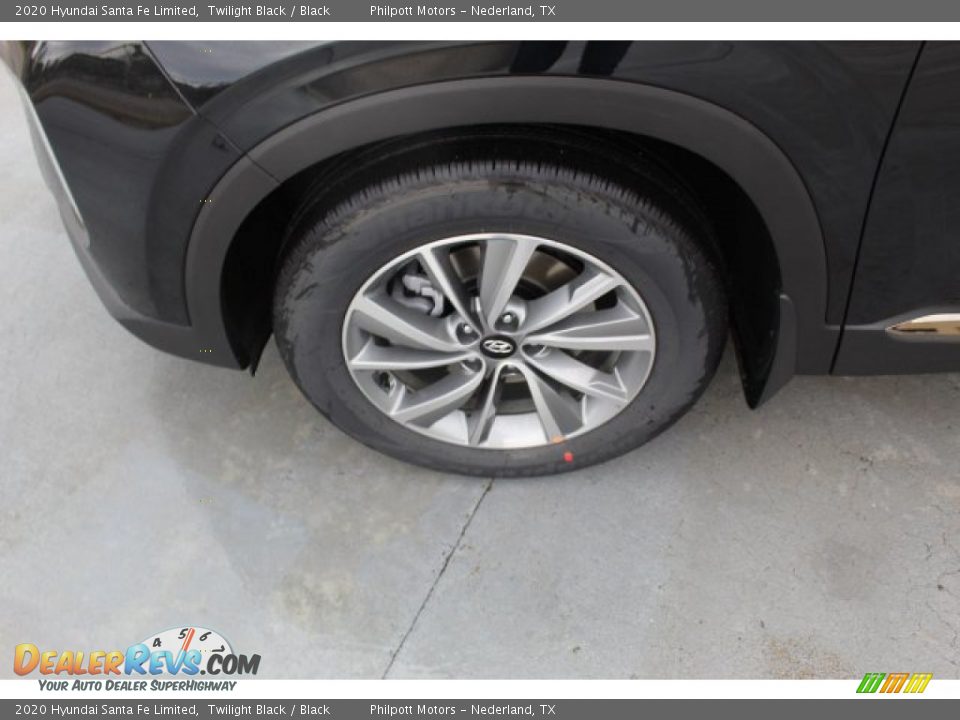 2020 Hyundai Santa Fe Limited Twilight Black / Black Photo #5