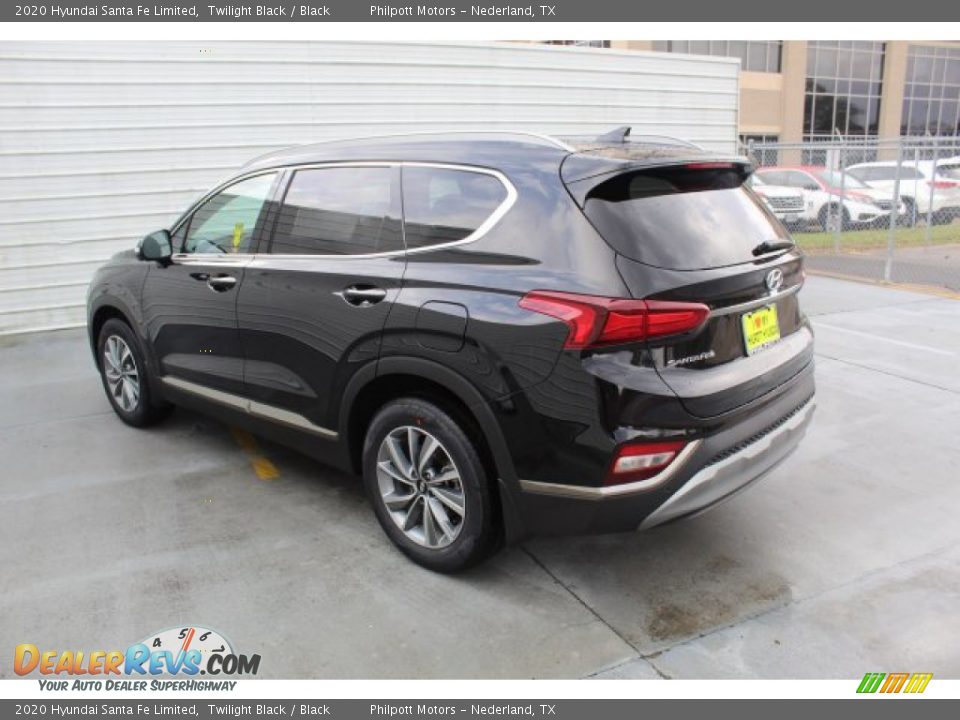 2020 Hyundai Santa Fe Limited Twilight Black / Black Photo #6