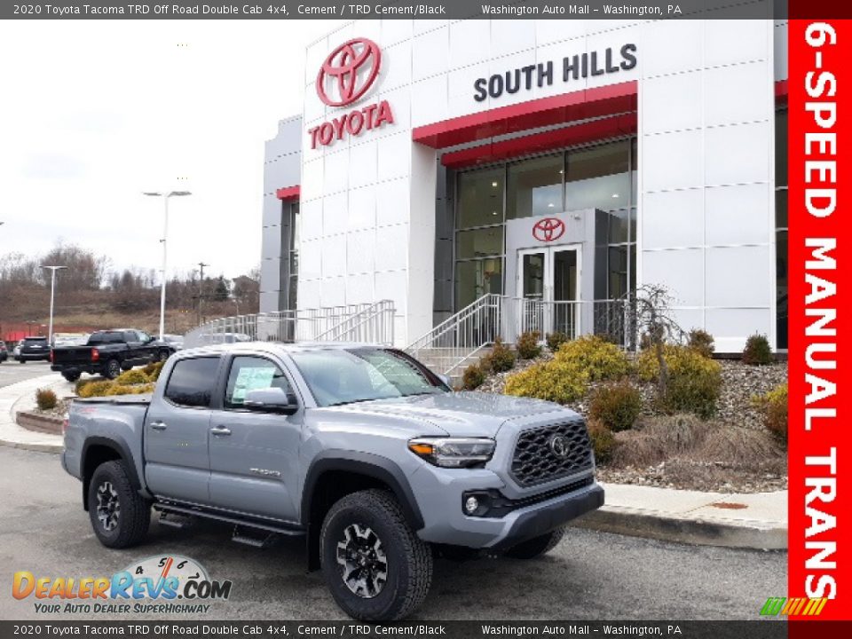 2020 Toyota Tacoma TRD Off Road Double Cab 4x4 Cement / TRD Cement/Black Photo #1