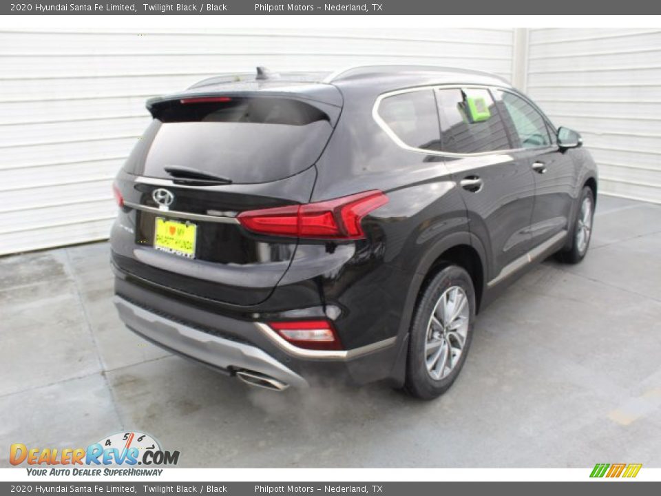 2020 Hyundai Santa Fe Limited Twilight Black / Black Photo #8