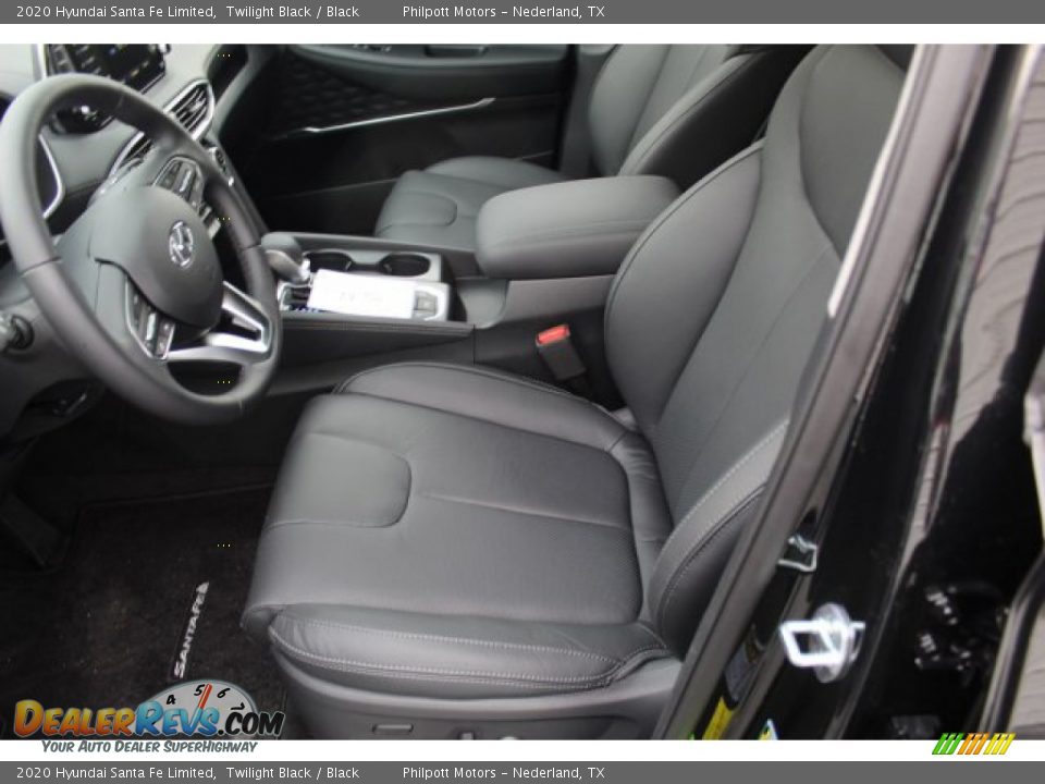 2020 Hyundai Santa Fe Limited Twilight Black / Black Photo #10