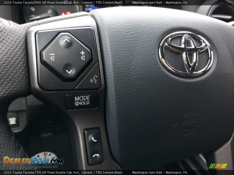 2020 Toyota Tacoma TRD Off Road Double Cab 4x4 Steering Wheel Photo #5