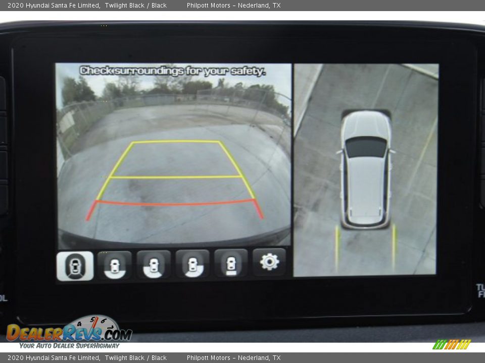2020 Hyundai Santa Fe Limited Twilight Black / Black Photo #18