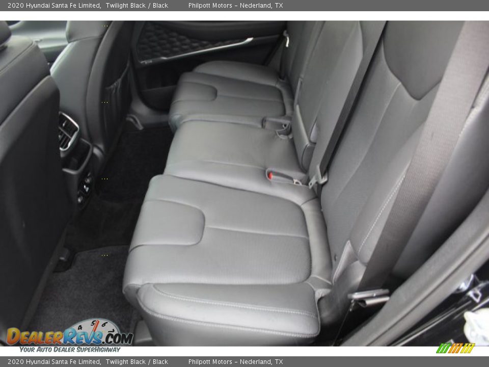 2020 Hyundai Santa Fe Limited Twilight Black / Black Photo #20