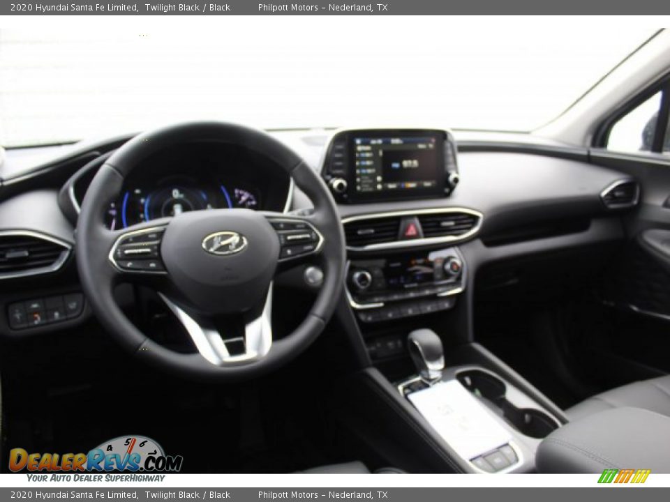 2020 Hyundai Santa Fe Limited Twilight Black / Black Photo #21