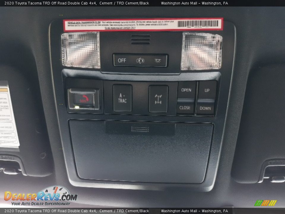 2020 Toyota Tacoma TRD Off Road Double Cab 4x4 Cement / TRD Cement/Black Photo #22