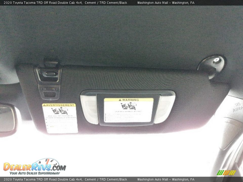 2020 Toyota Tacoma TRD Off Road Double Cab 4x4 Cement / TRD Cement/Black Photo #24