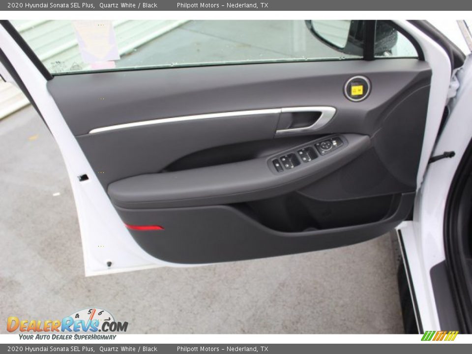 2020 Hyundai Sonata SEL Plus Quartz White / Black Photo #9