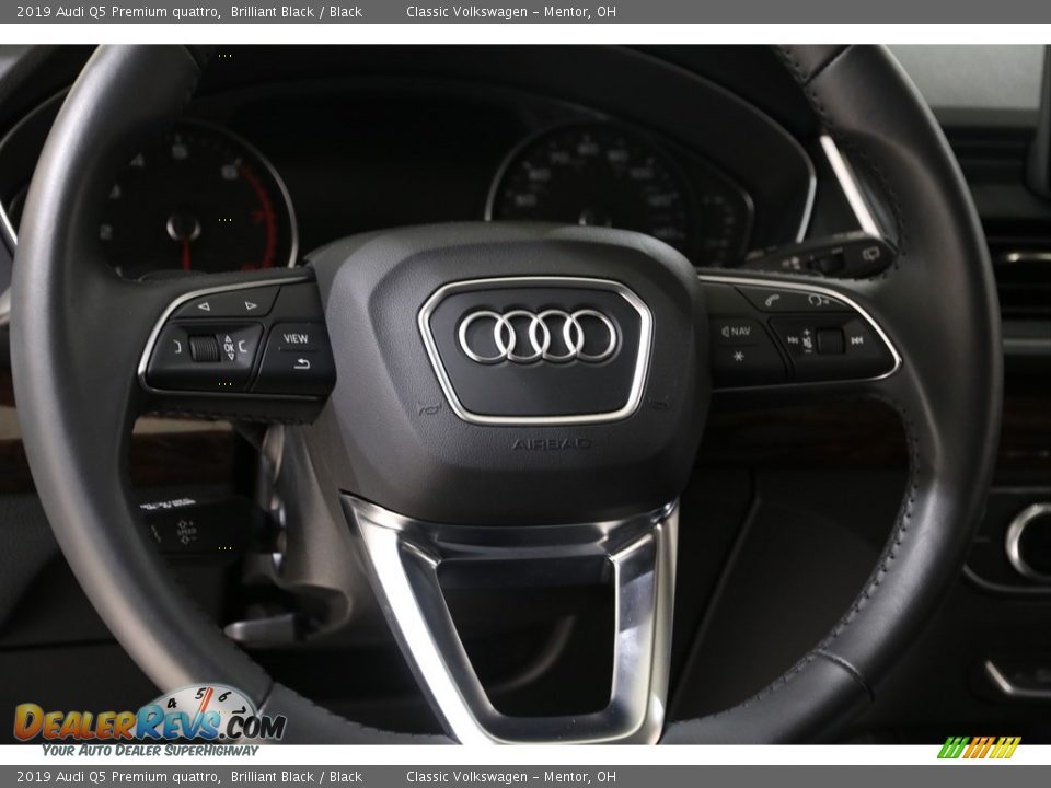 2019 Audi Q5 Premium quattro Steering Wheel Photo #9