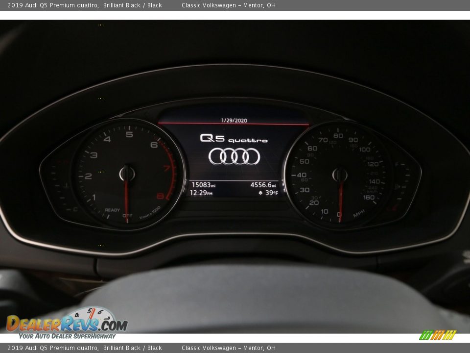 2019 Audi Q5 Premium quattro Brilliant Black / Black Photo #10