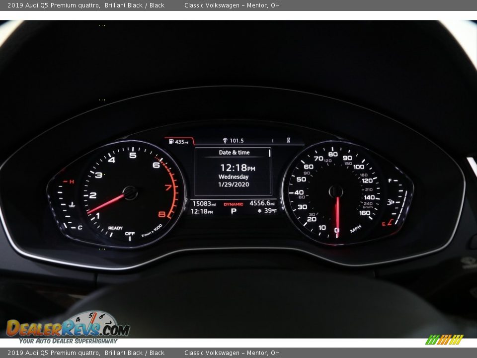 2019 Audi Q5 Premium quattro Gauges Photo #11