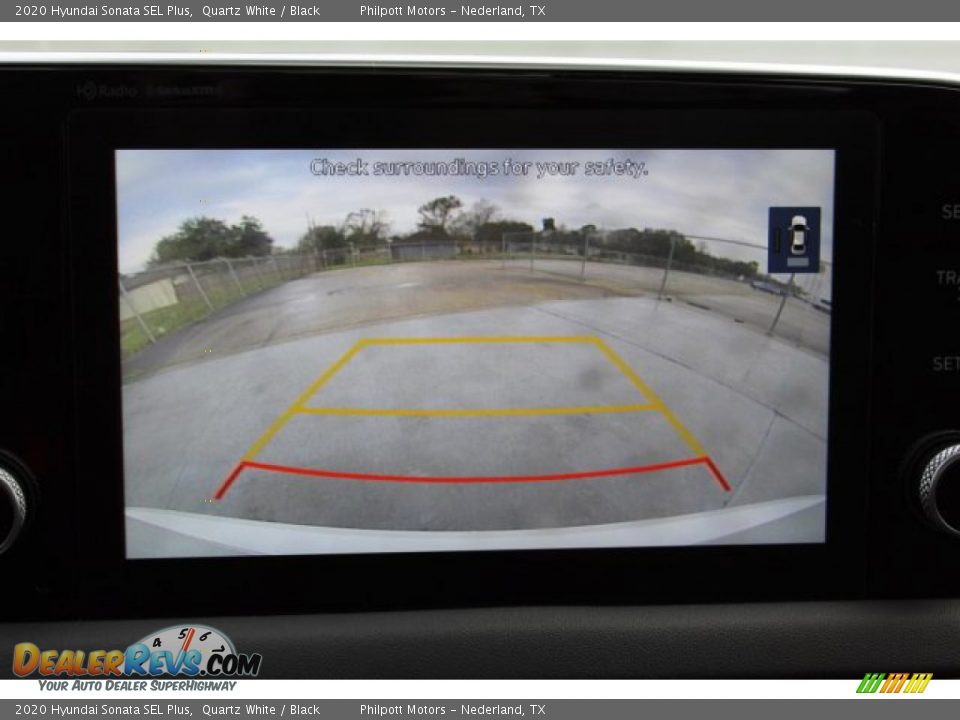 2020 Hyundai Sonata SEL Plus Quartz White / Black Photo #18