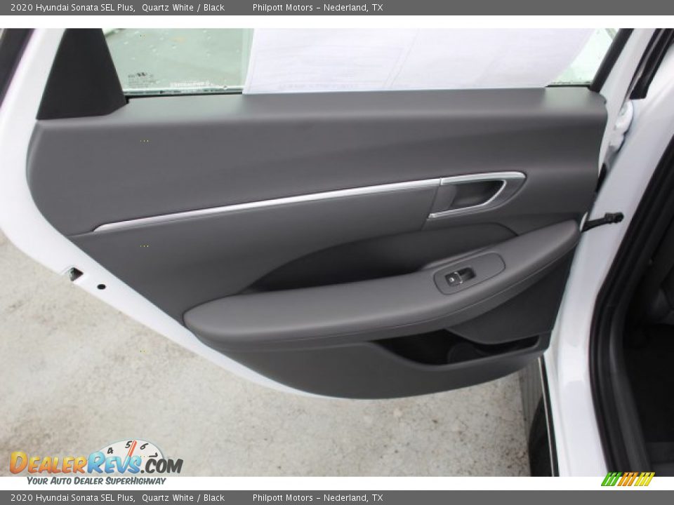 2020 Hyundai Sonata SEL Plus Quartz White / Black Photo #19