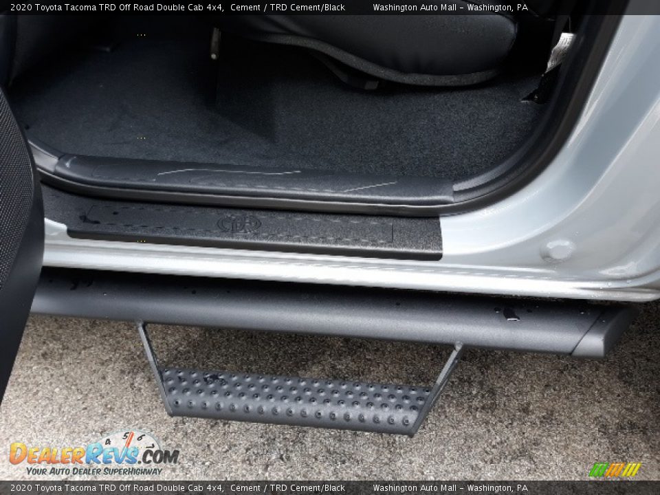 2020 Toyota Tacoma TRD Off Road Double Cab 4x4 Cement / TRD Cement/Black Photo #35