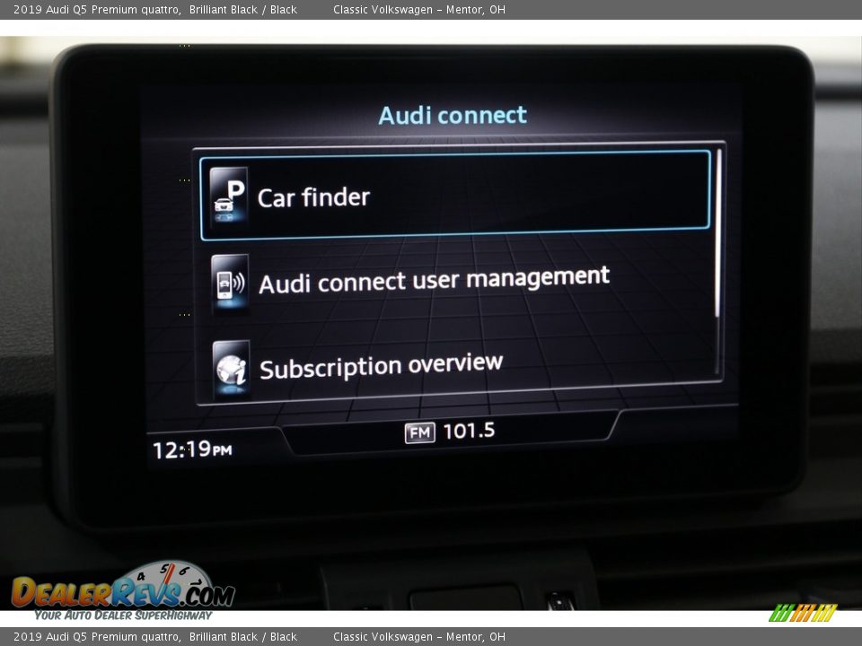 2019 Audi Q5 Premium quattro Brilliant Black / Black Photo #18