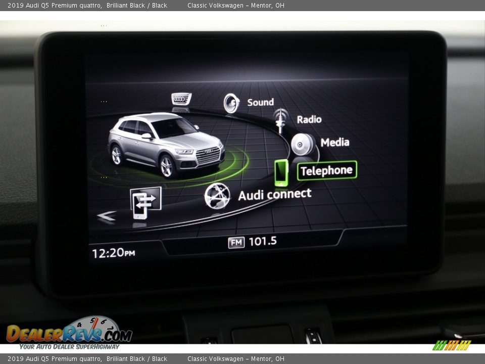 2019 Audi Q5 Premium quattro Brilliant Black / Black Photo #19