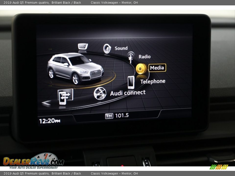 2019 Audi Q5 Premium quattro Brilliant Black / Black Photo #21