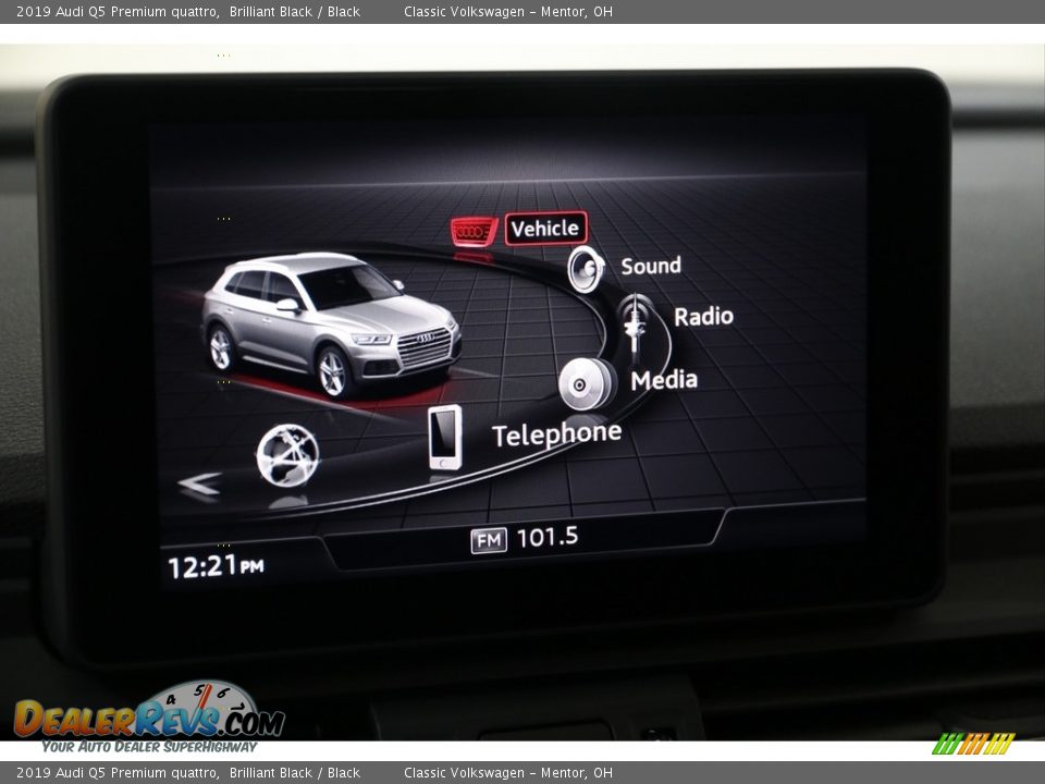2019 Audi Q5 Premium quattro Brilliant Black / Black Photo #27