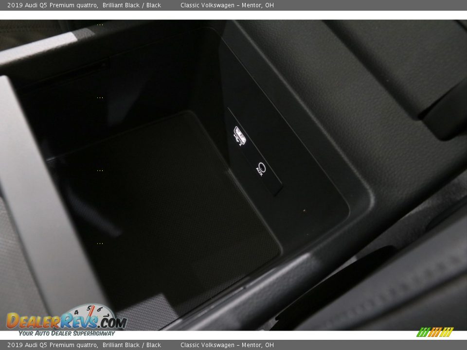 2019 Audi Q5 Premium quattro Brilliant Black / Black Photo #36