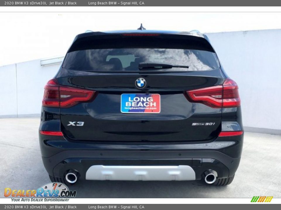 2020 BMW X3 sDrive30i Jet Black / Black Photo #3