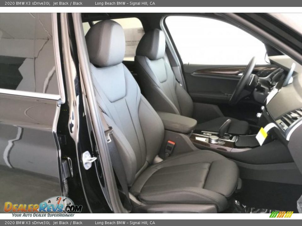 2020 BMW X3 sDrive30i Jet Black / Black Photo #7